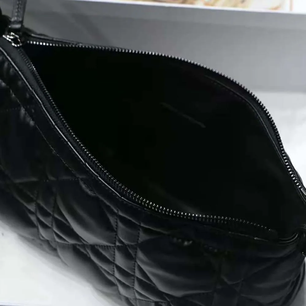 Dior Medium Diortravel Nomad Pouch Black Macrocannage Calfskin for Women Dior Medium Diortravel Nomad Pouch Black Macrocannage Calfskin for Women