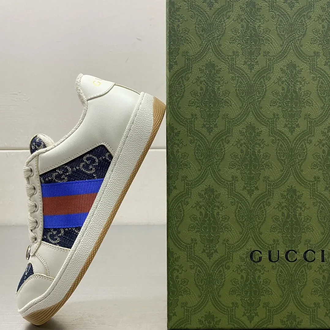 Gucci Screener GG Sneaker White