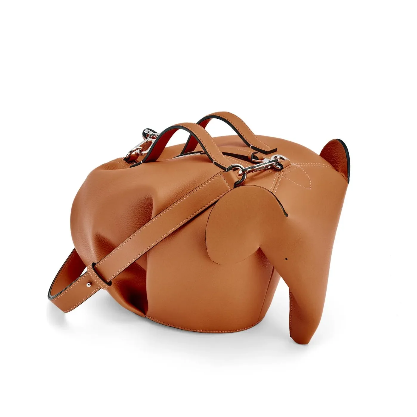 Loewe Large Elephant Bag Brown / B623A18X01