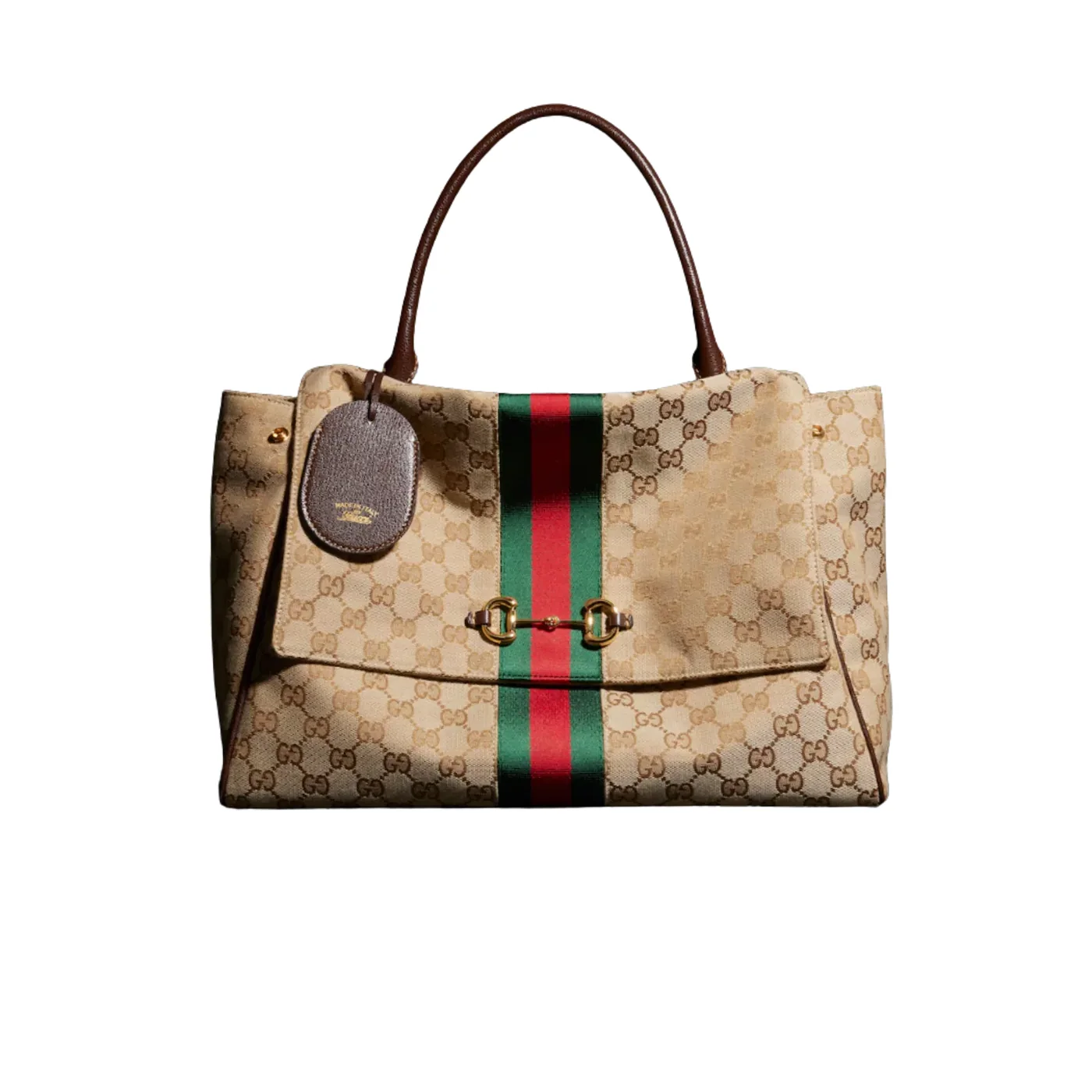 Gucci Paparazzo Medium Top Handle Bag in Chestnut Gold Hardware Gucci Paparazzo Medium Top Handle Bag in Chestnut Gold Hardware