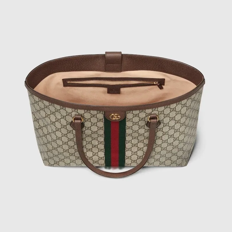 Gucci Ophidia GG Medium Tote Bag Beige / Gucci Ophidia GG Medium Tote Bag Beige /