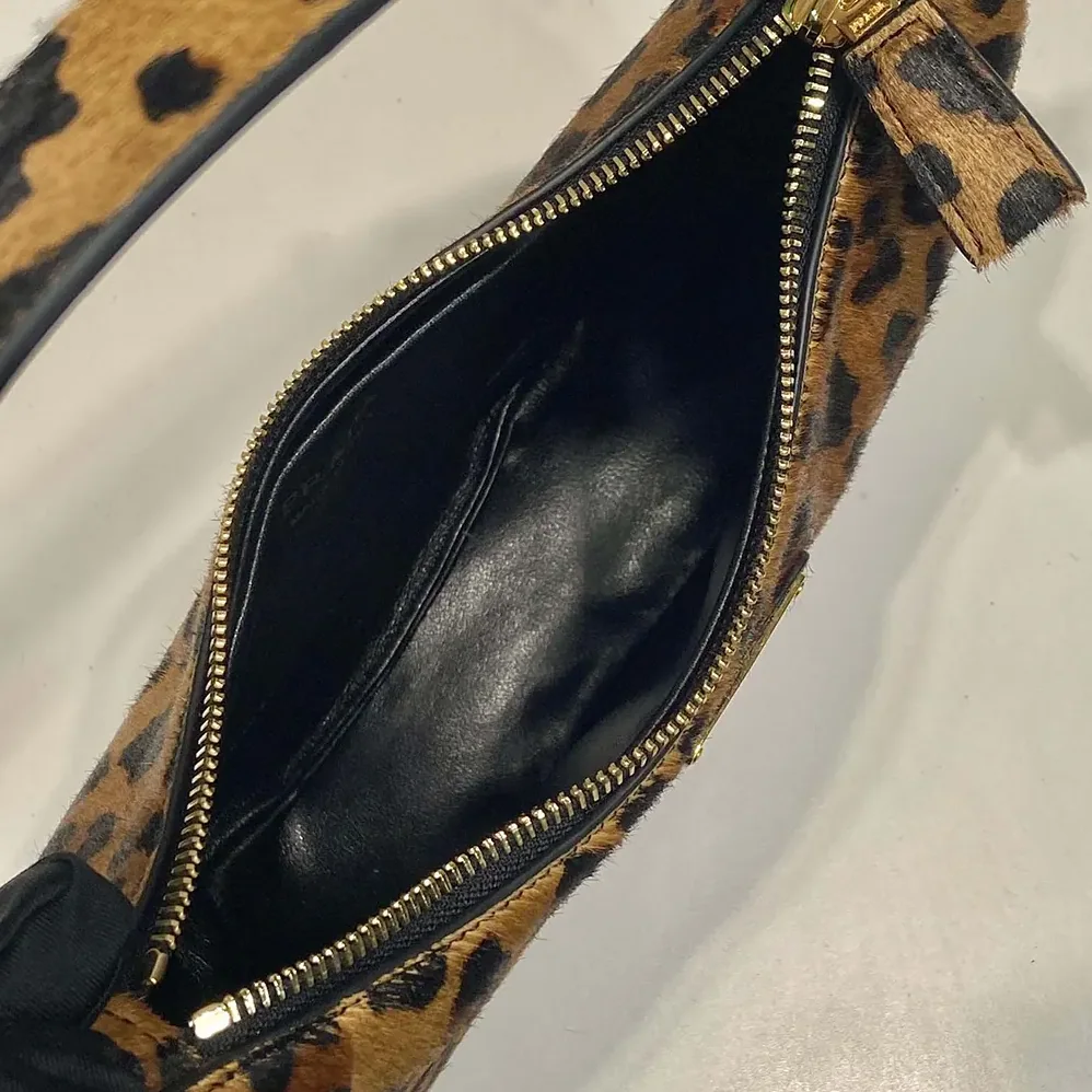 Prada Arqué Printed Leather Shoulder Bag for Women Prada Arqué Printed Leather Shoulder Bag for Women