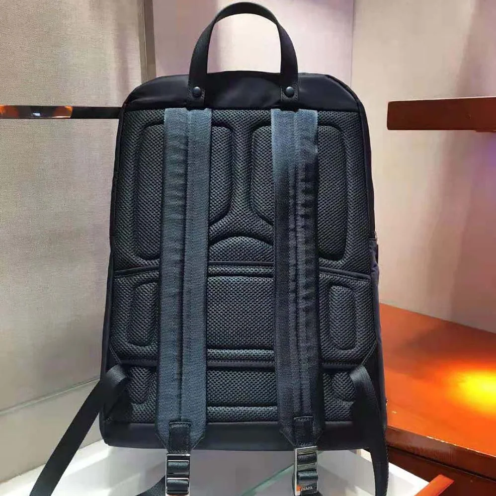 Prada Nylon and Saffiano Leather Backpack for Men Prada Nylon and Saffiano Leather Backpack for Men