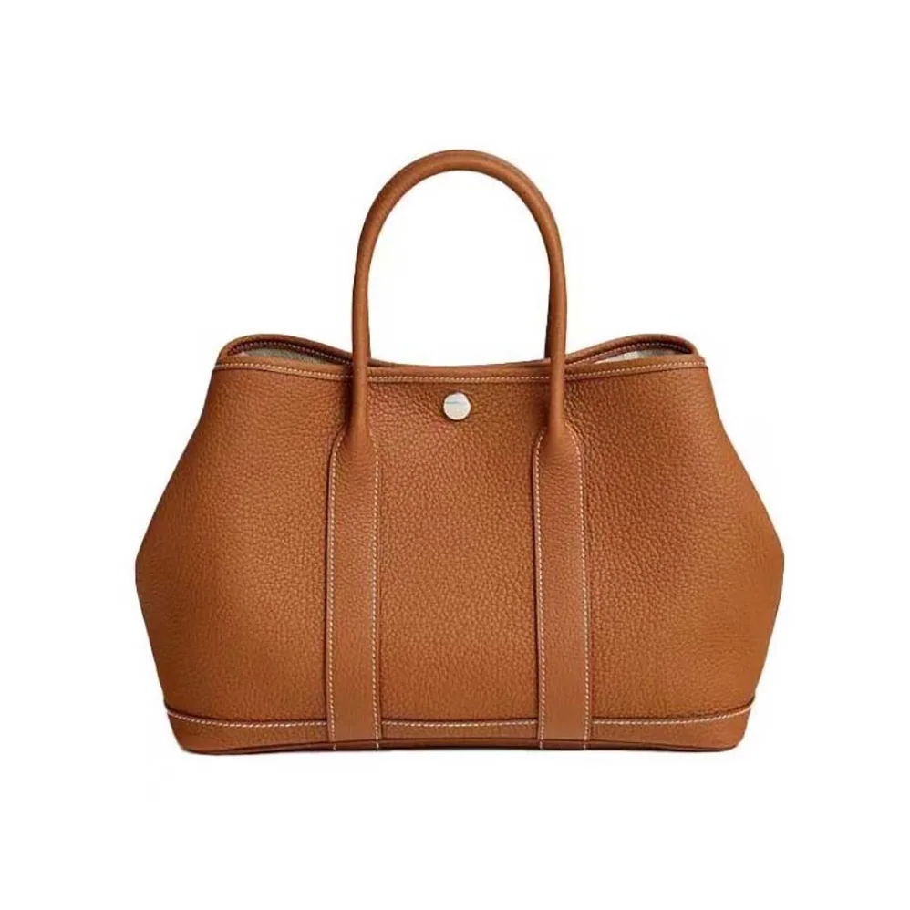 Hermes Garden Party 30 Voyage Bag for Unisex in Brown