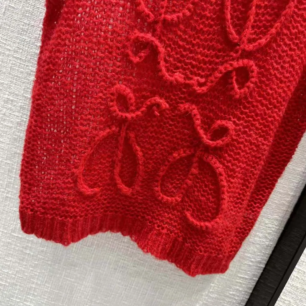 Loewe Anagram Vest in Mohair for Women Loewe Anagram Vest in Mohair for Women
