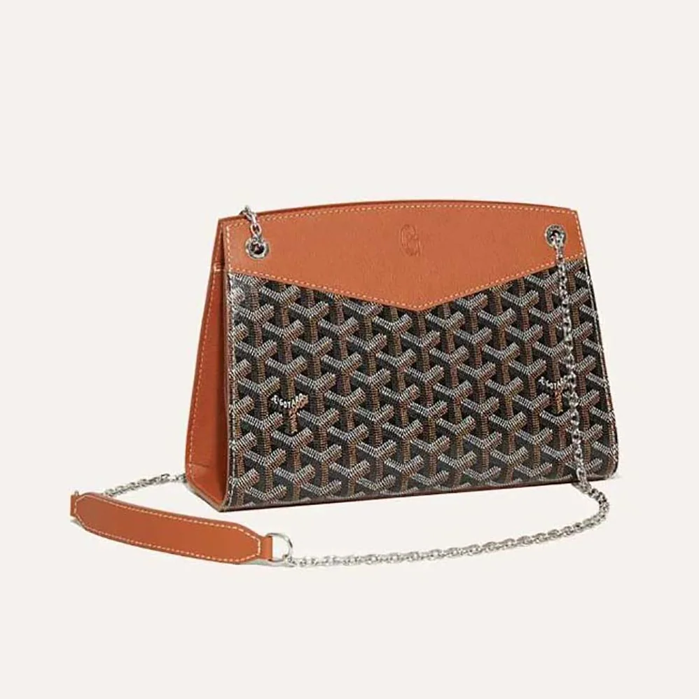 Goyard Rouette Structuré Pm Bag for Women in Brown Goyard Rouette Structuré Pm Bag for Women in Brown