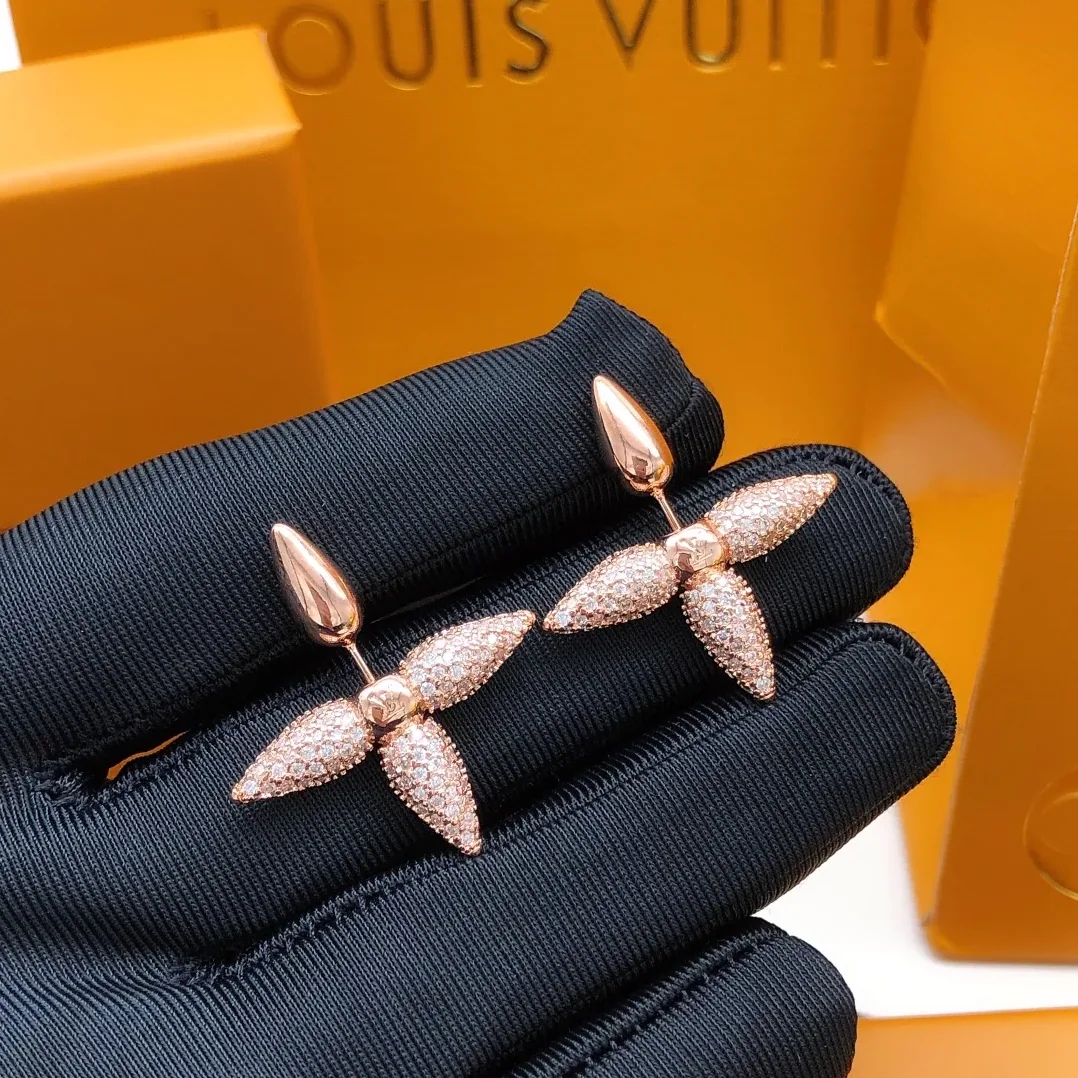 Louis Vuitton Louisette Earrings Gold Louis Vuitton Louisette Earrings Gold
