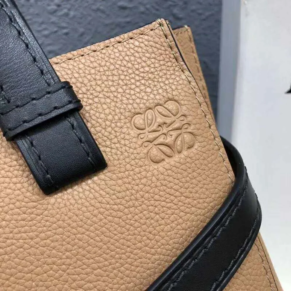 Loewe Gate Top Handle Small Bag for Women in Brown