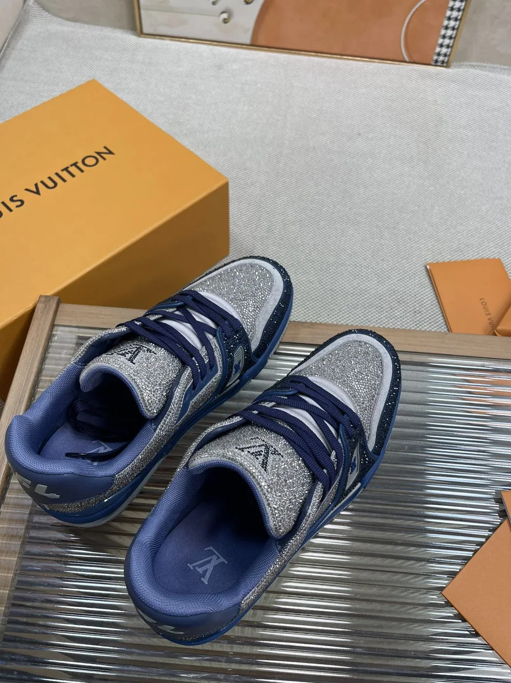 Louis Vuitton LV Trainer Sneaker Dark Brown Louis Vuitton LV Trainer Sneaker Dark Brown