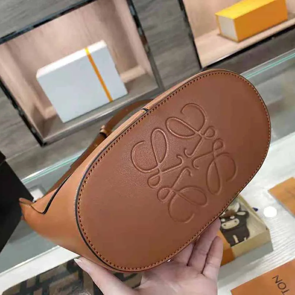 Loewe Small Hobo Anagram Bag in Nappa Calfskin for Women Loewe Small Hobo Anagram Bag in Nappa Calfskin for Women