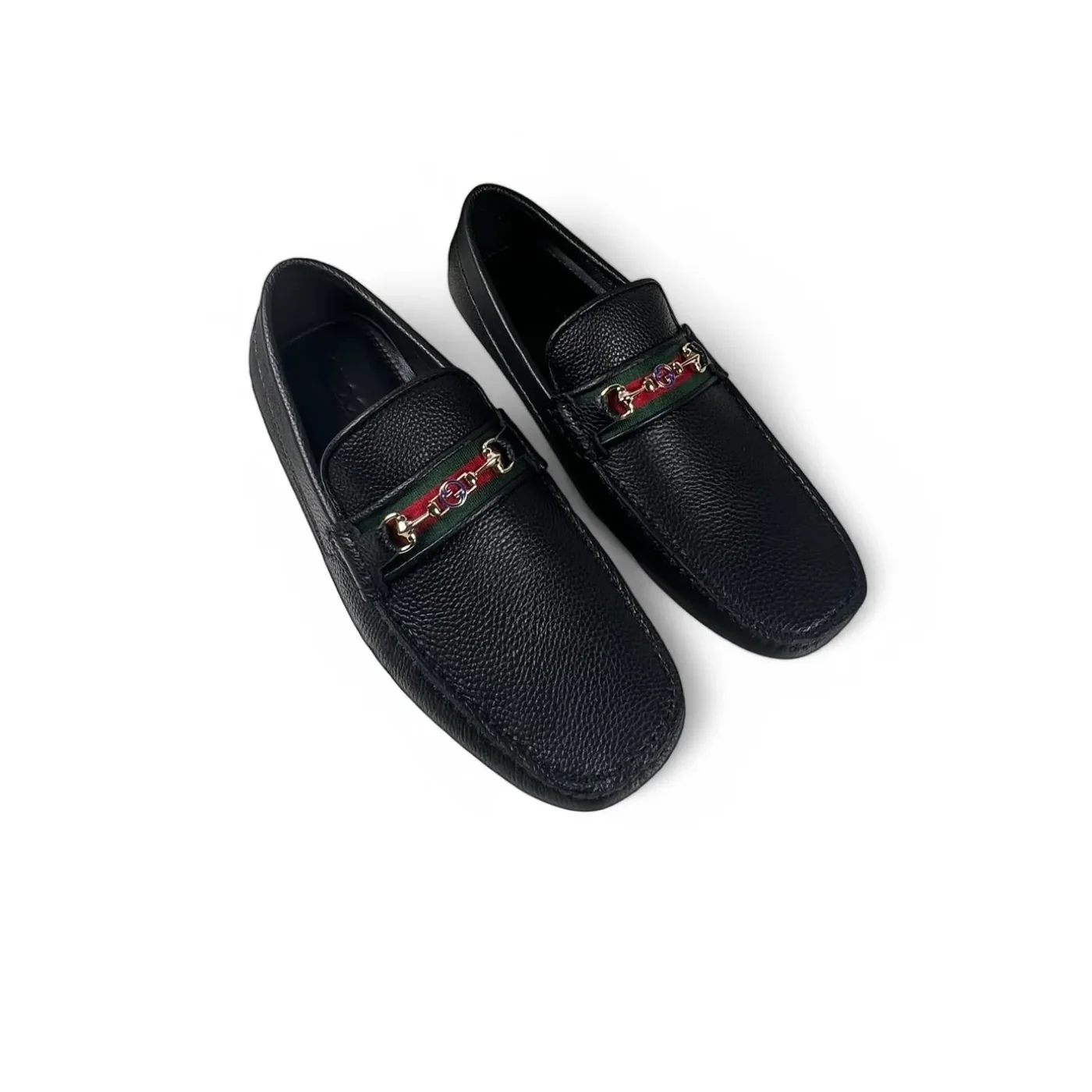 Gucci Loafers With Web Details Black