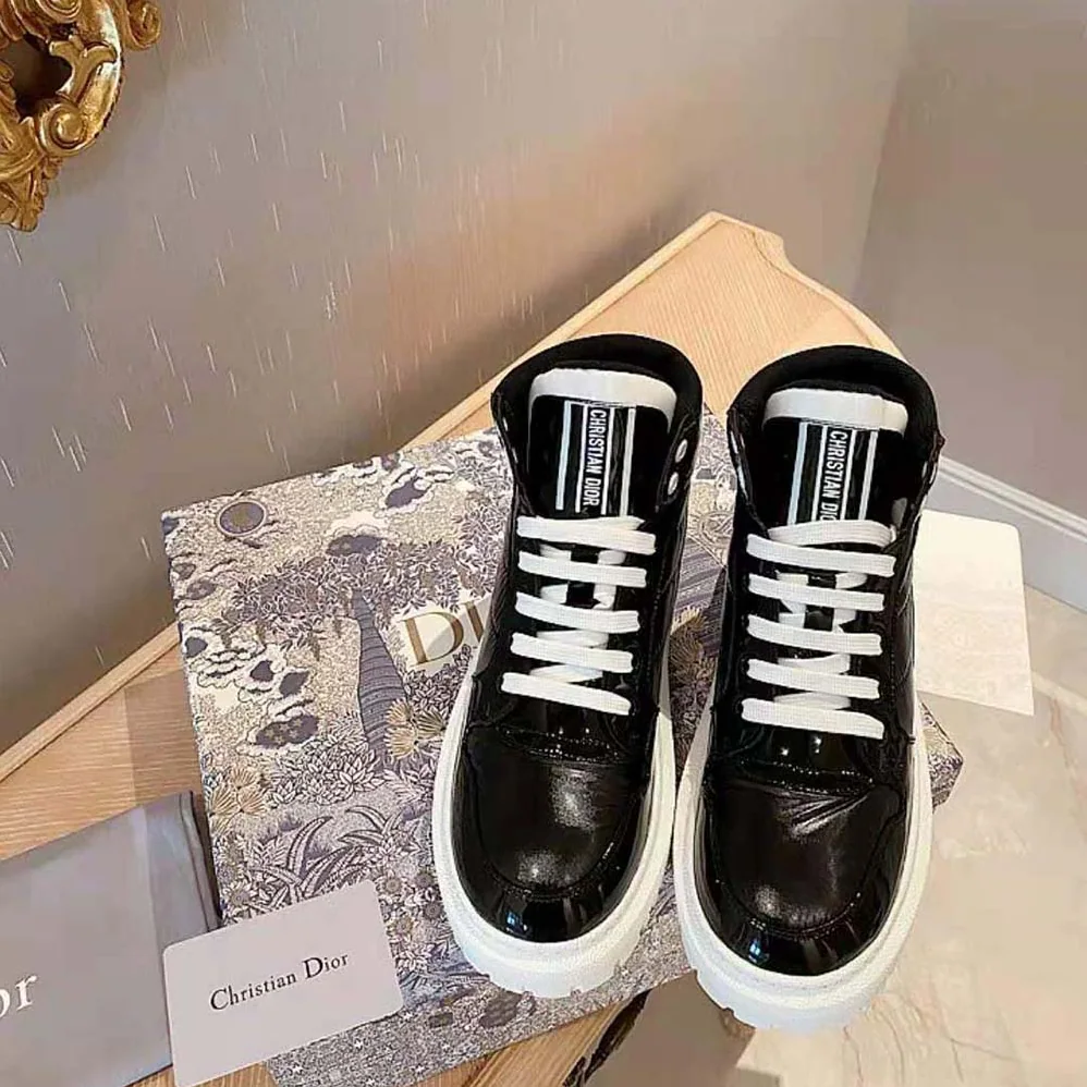 Dior D-Player Sneaker Black Quilted Nylon for Unisex