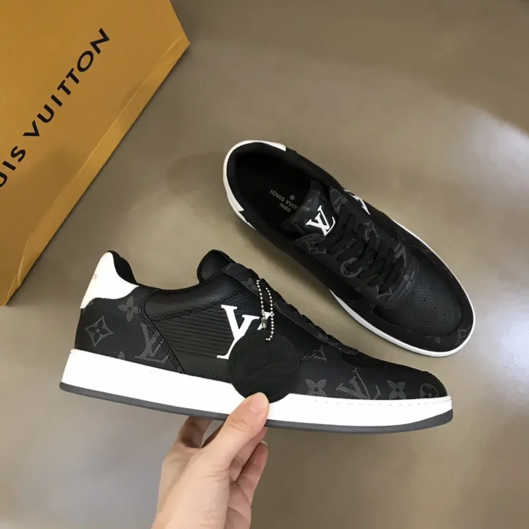 Louis Vuitton Rivoli Sneaker Monogram Canvas Black