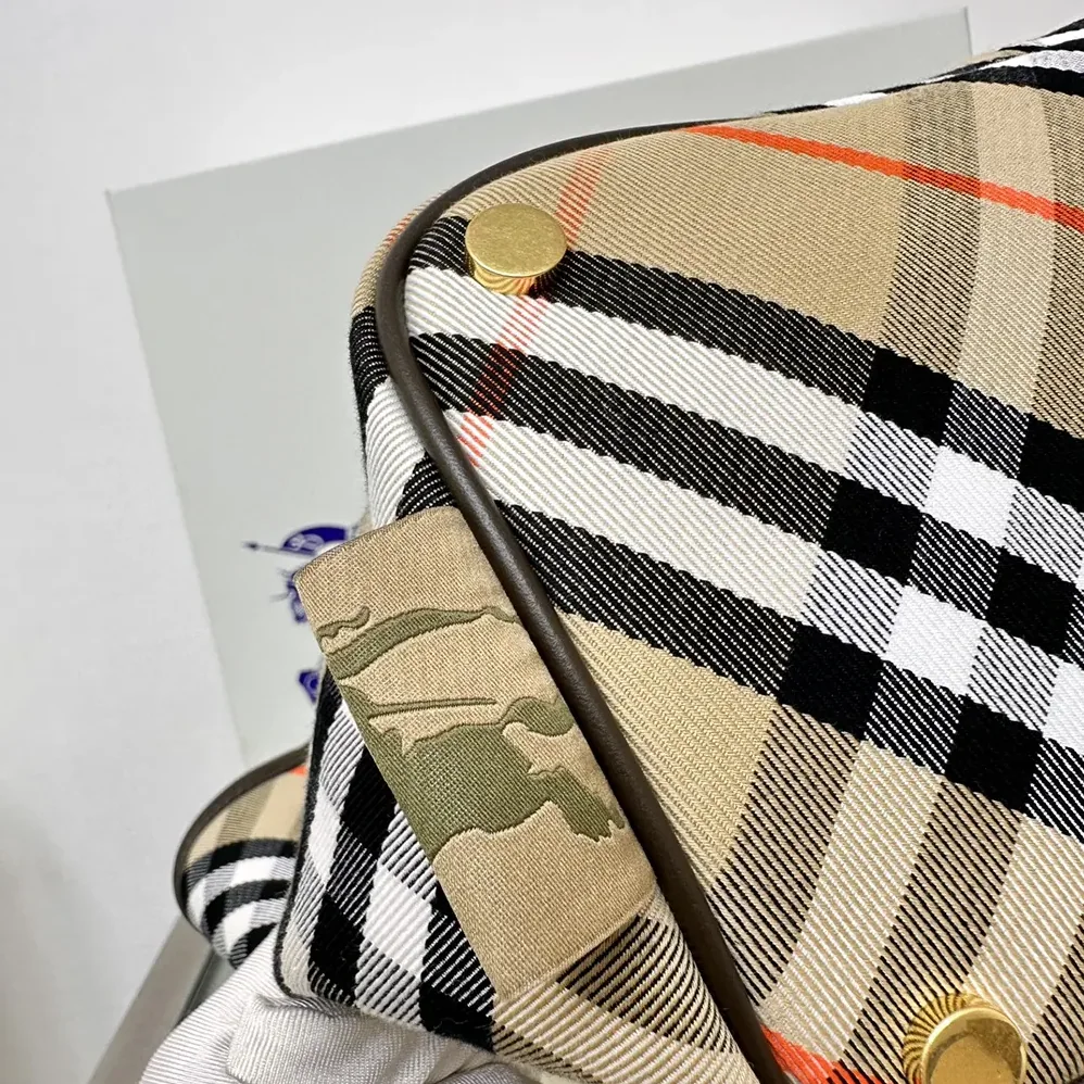 Burberry Small Check Tote for Women