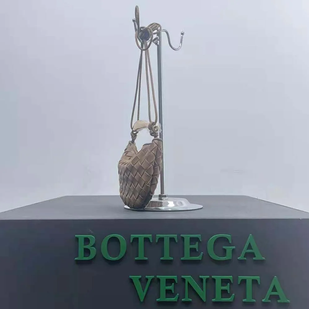 Bottega Veneta Mini Sardine in Supple Lambskin Leather for Women in Brown