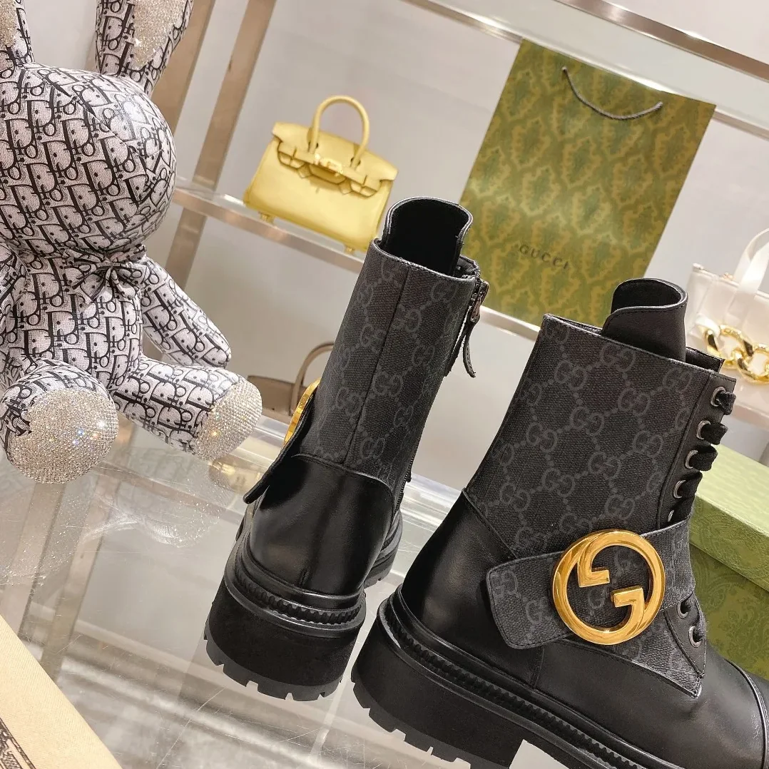 Gucci Blondie Ankle Boots Black for Women Gucci Blondie Ankle Boots Black for Women
