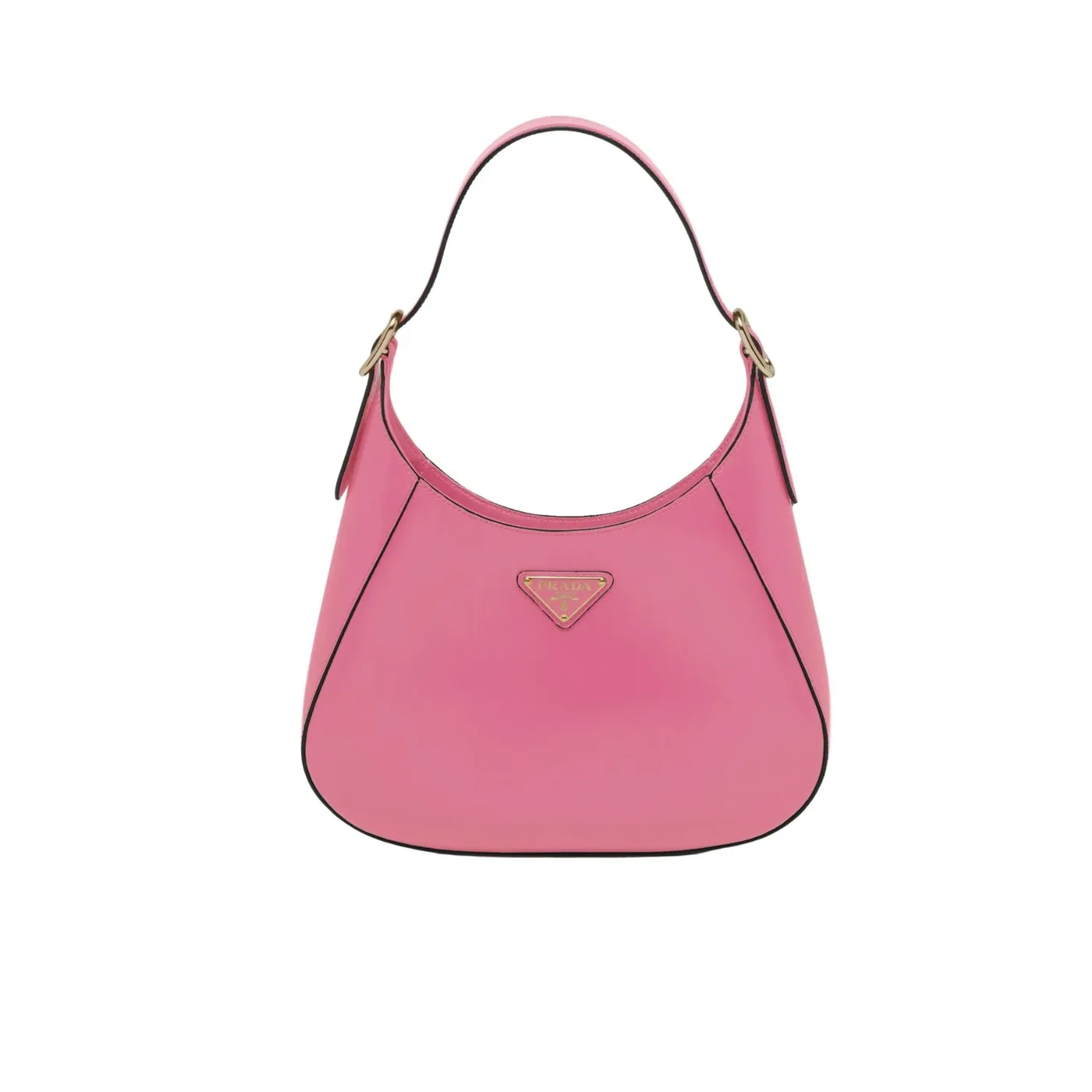 Leather Shoulder Bag Pink 1BC179_2A3A_F0ZCL_V_OOO /
