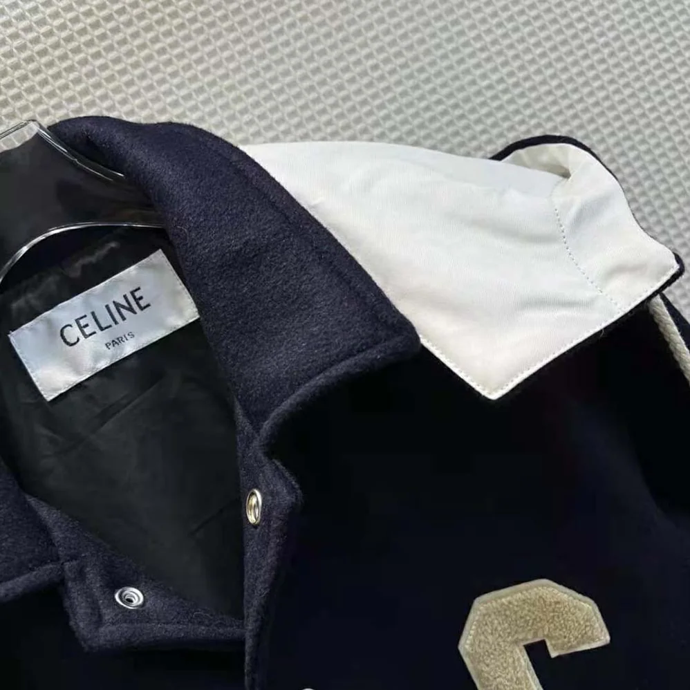 Celine Double for Women in Faced Cashmere Teddy Jacket