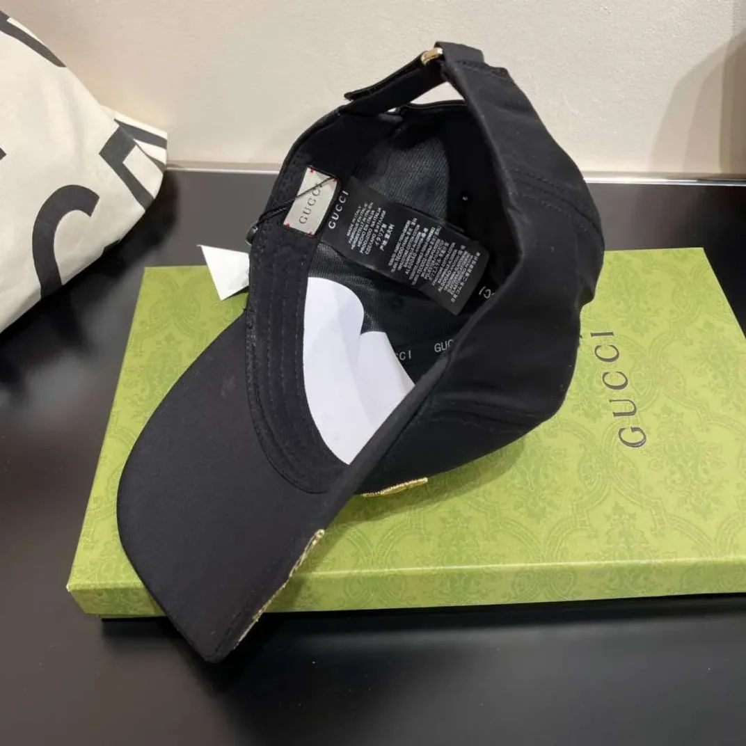 Gucci Bee Baseball Hat Black Gucci Bee Baseball Hat Black