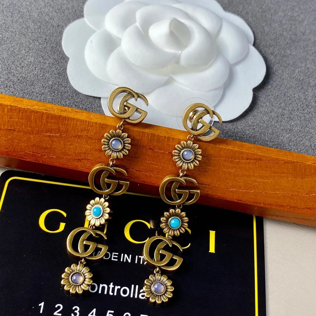 Gucci Double G Earrings Gold