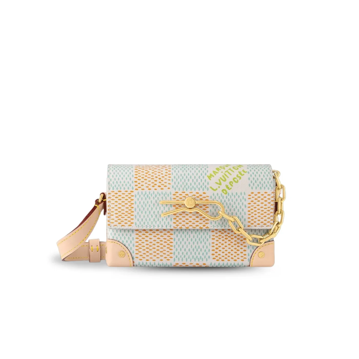 Louis Vuitton Steamer Wearable Wallet Bag White / Louis Vuitton Steamer Wearable Wallet Bag White /