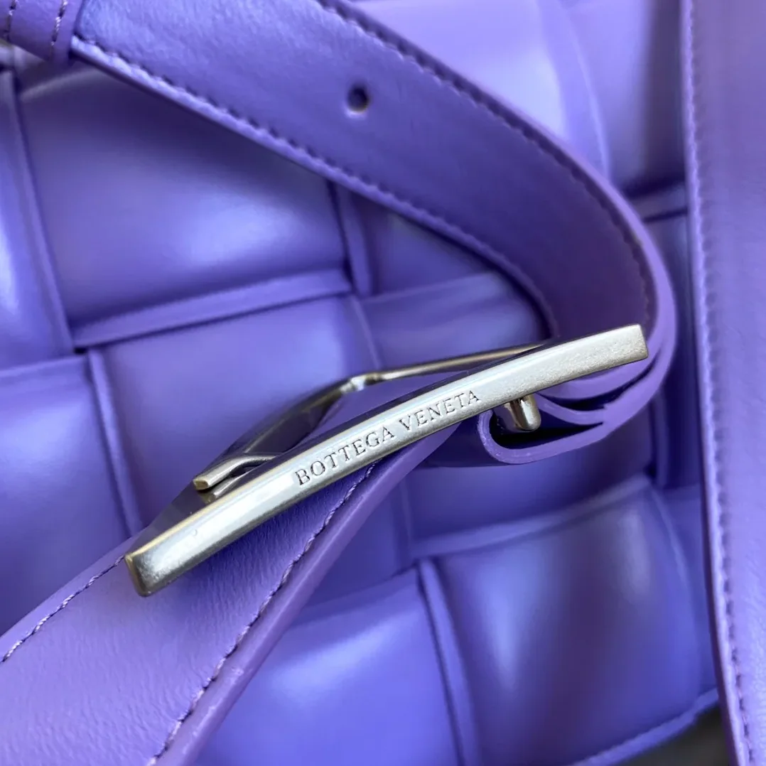 Bottega Veneta Padded Cassette Bag in In Violet Bottega Veneta Padded Cassette Bag in In Violet