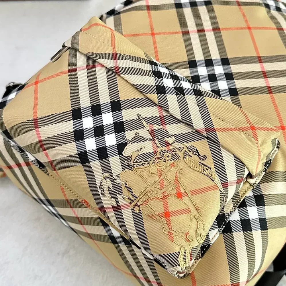 Burberry Small Check Backpack for Women Burberry Small Check Backpack for Women
