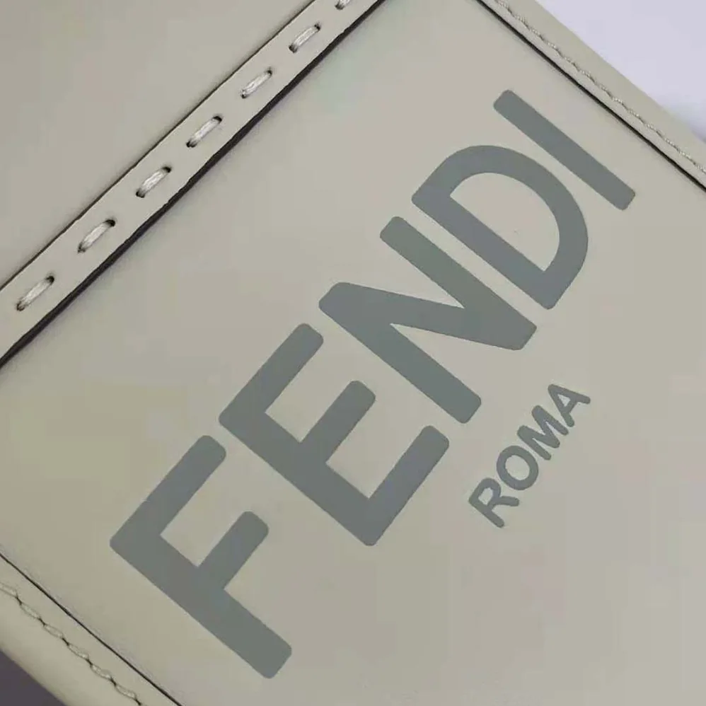Fendi Mini Sunshine Shopper Light Green Leather Mini for Women in bag Fendi Mini Sunshine Shopper Light Green Leather Mini for Women in bag