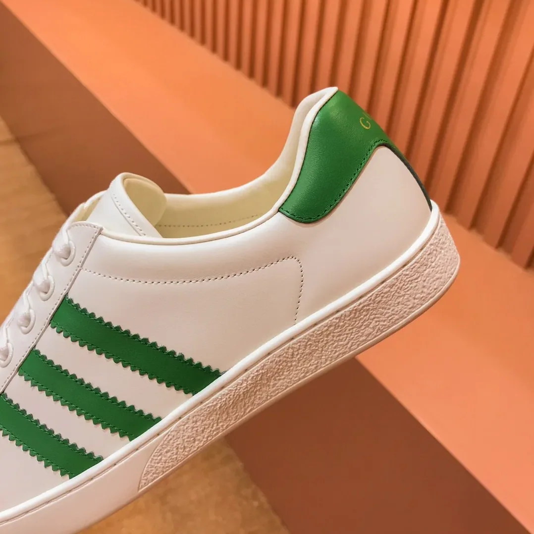 Gucci x Adidas Sneaker White Green for Men