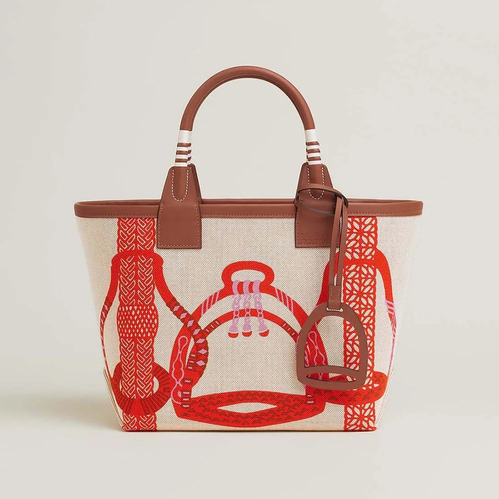 Hermes Steeple 25 Tote Bag for Unisex in Orange Hermes Steeple 25 Tote Bag for Unisex in Orange