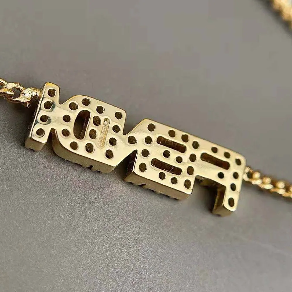 Fendi Signature Necklace Gold for Women in Colored Fendi Signature Necklace Gold for Women in Colored