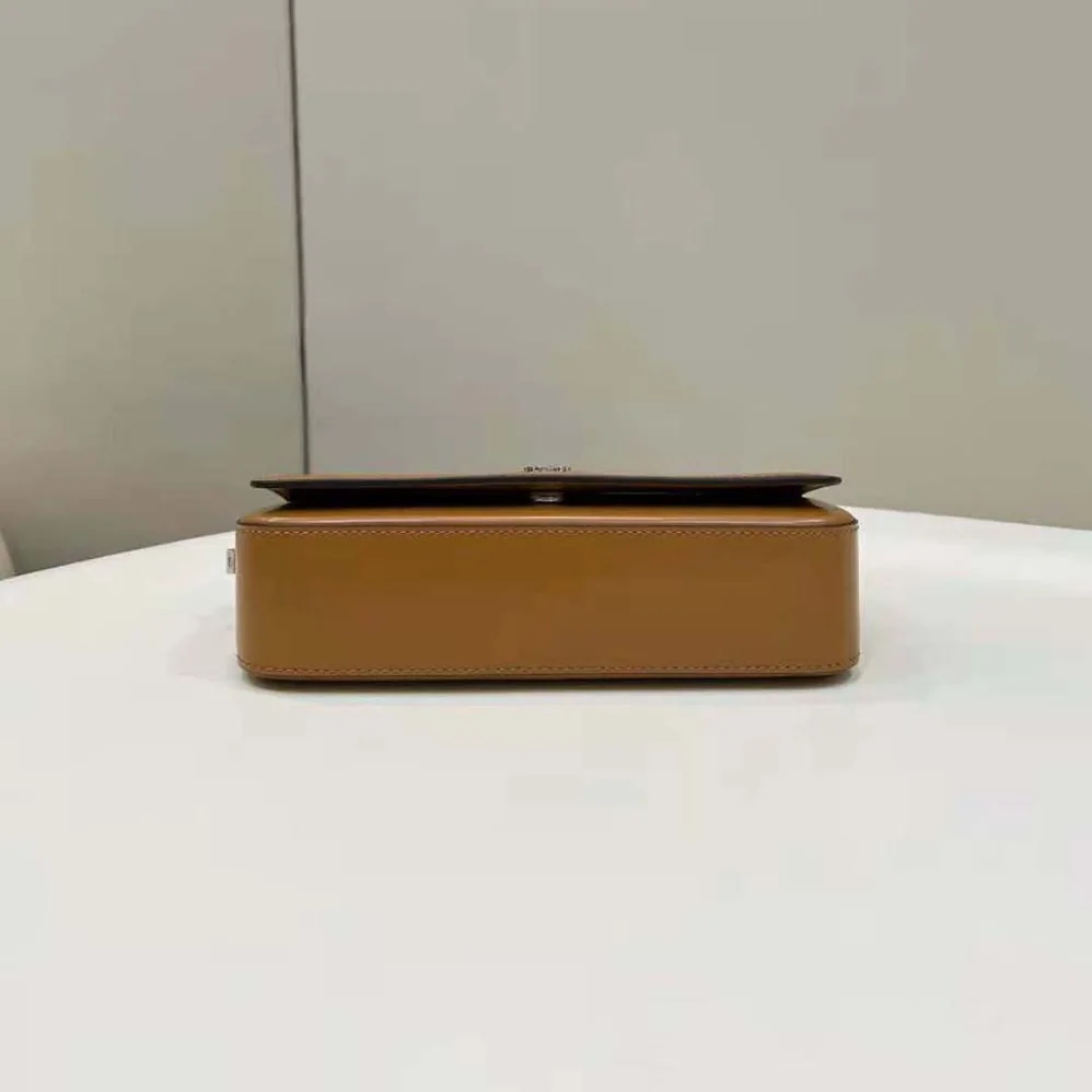 Fendi First Sight Brown Leather Mini Bag for Women