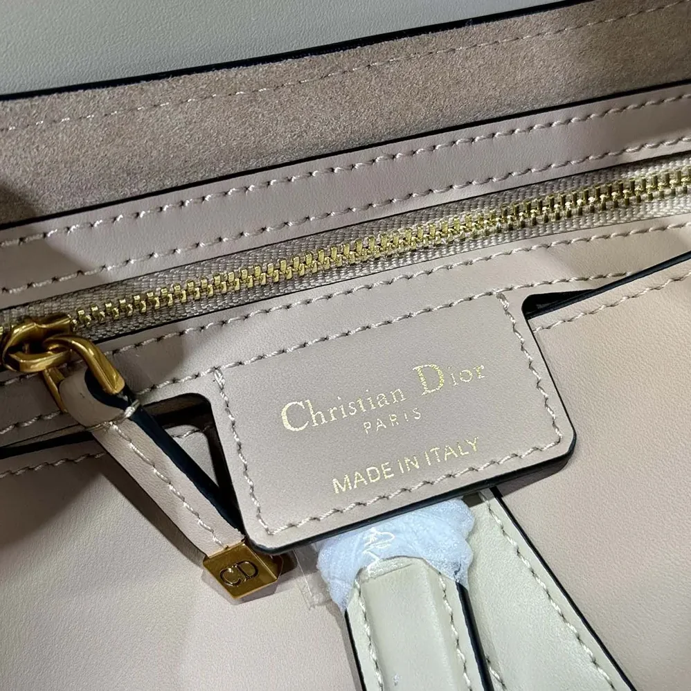 Dior Saddle Bag with Strap Two-Tone Biscuit and Trench Beige Supple Calfskin for Women Dior Saddle Bag with Strap Two-Tone Biscuit and Trench Beige Supple Calfskin for Women