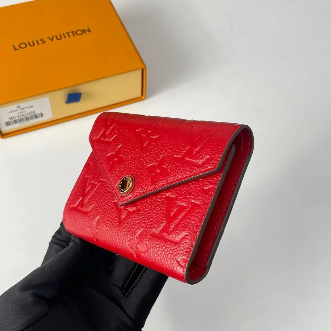 Louis Vuitton Victorine Wallet Scarlet Red