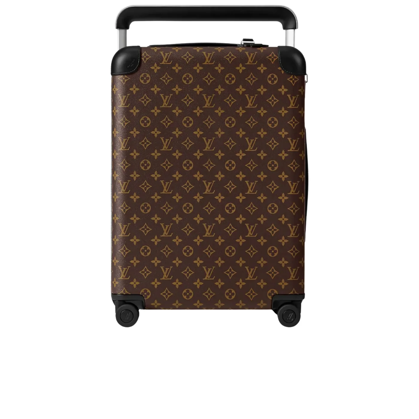 Louis Vuitton Horizon 55 Suitcase in Brown Silver Hardware