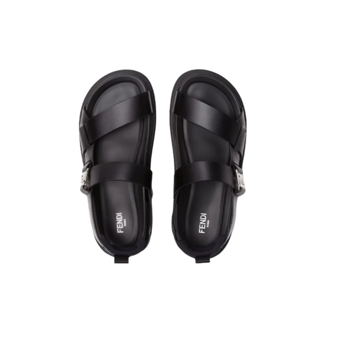 Fendi Sandals Black 7X1771SN1F0ABB