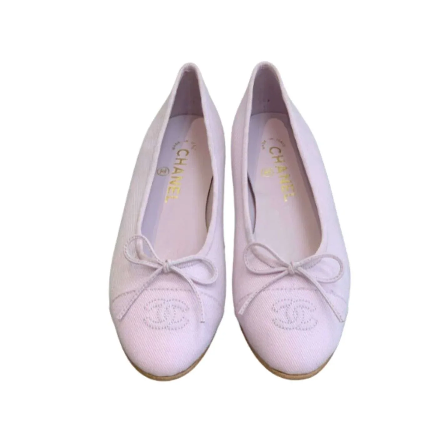 Chanel Ballet Flats Purple Chanel Ballet Flats Purple