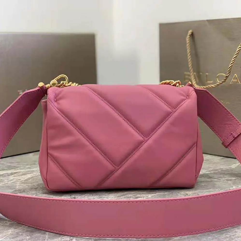 Bvlgari Serpenti Cabochon Crossbody Bag for Women in Pink Bvlgari Serpenti Cabochon Crossbody Bag for Women in Pink