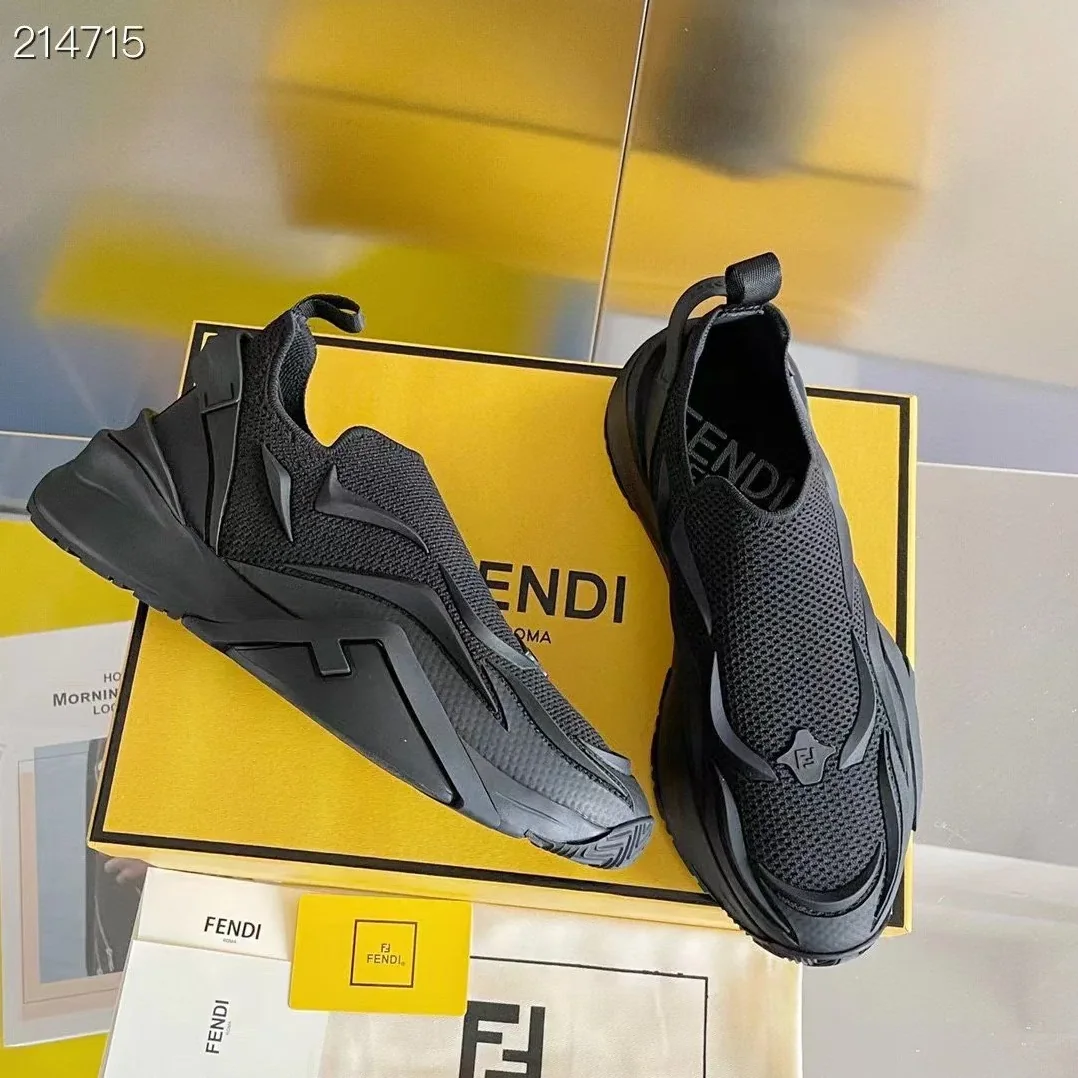 Fendi Flow Black Sneakers 7E1504AHI8F0ABB Fendi Flow Black Sneakers 7E1504AHI8F0ABB