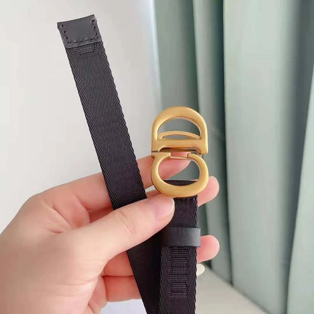 Dior Saddle Belt Black Jacquard 20 MM for Women
