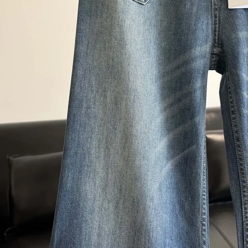 Celine Flare Jeans 002 in Lightweight Cotton Denim for Women