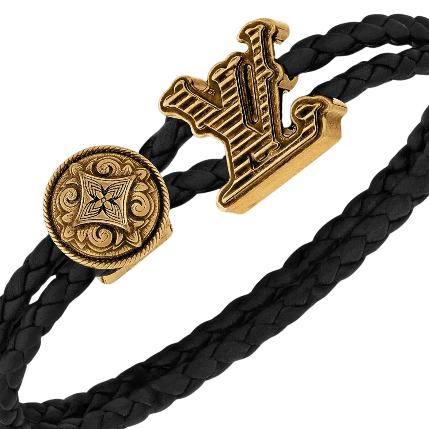 Louis Vuitton LV Rodeo Bracelet Black / Louis Vuitton LV Rodeo Bracelet Black /