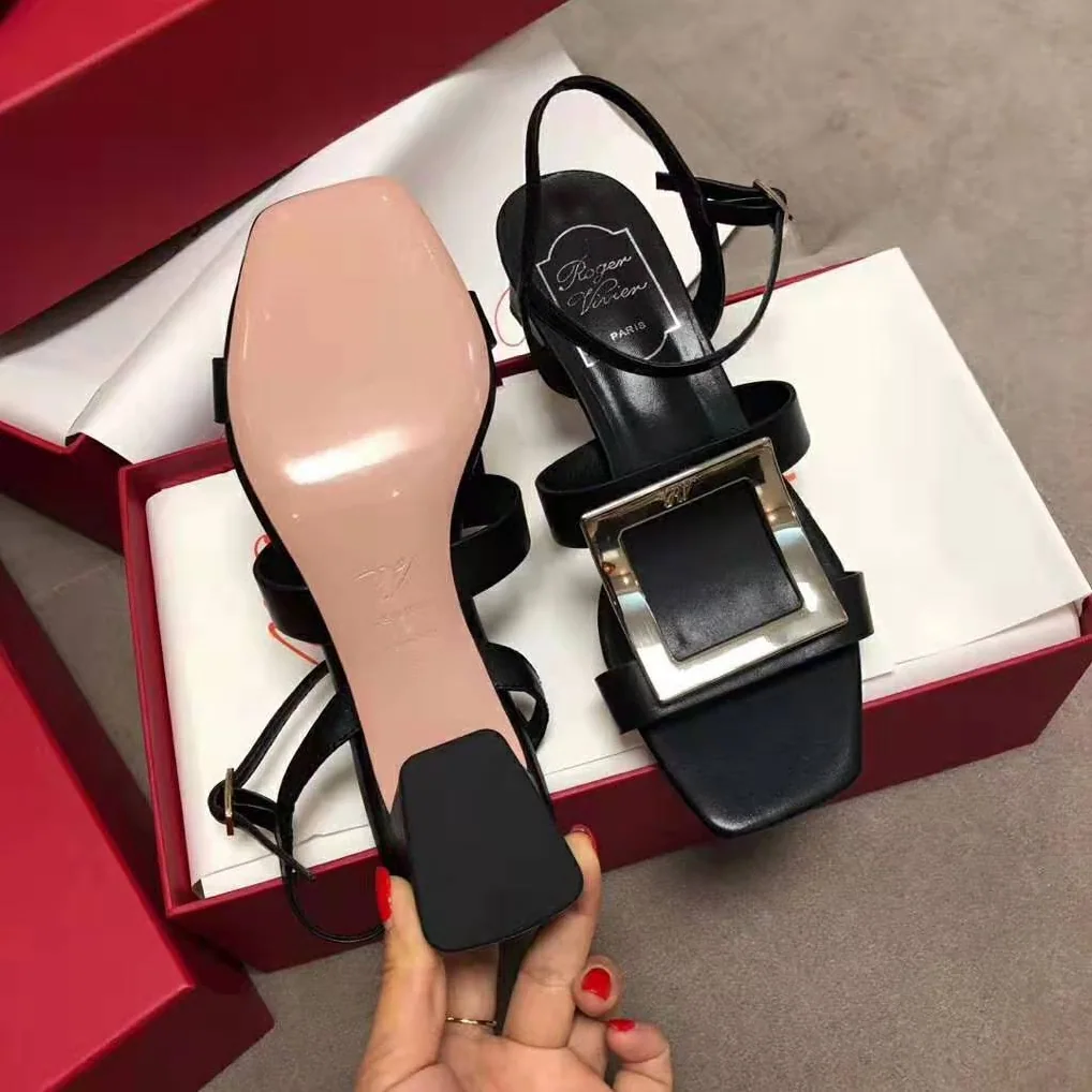 Roger Vivier Bikiviv' Sandals for Women in Black