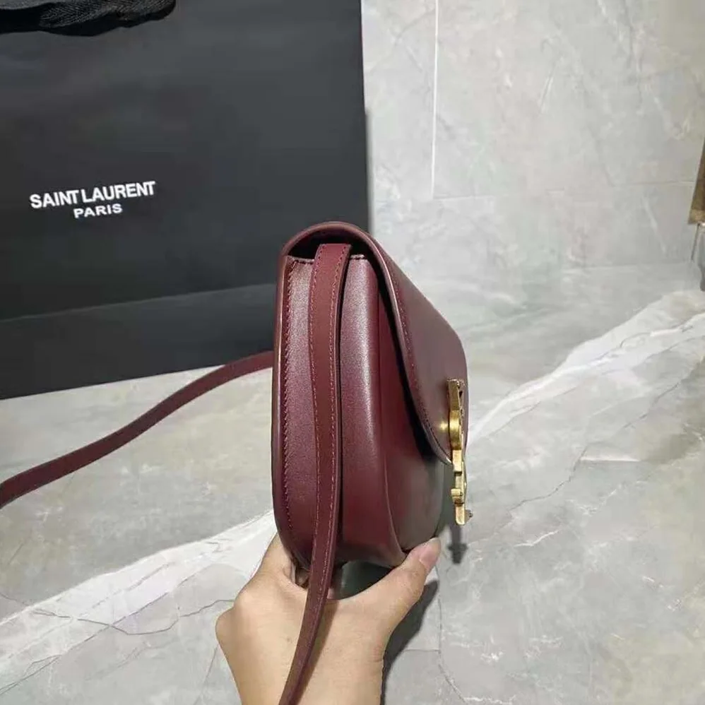Saint Laurent YSL Kaia Small Satchel in Smooth Leather for Women Saint Laurent YSL Kaia Small Satchel in Smooth Leather for Women