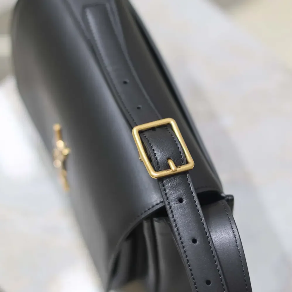 Saint Laurent YSL Niki Satchel In Leather for Women in Black Saint Laurent YSL Niki Satchel In Leather for Women in Black
