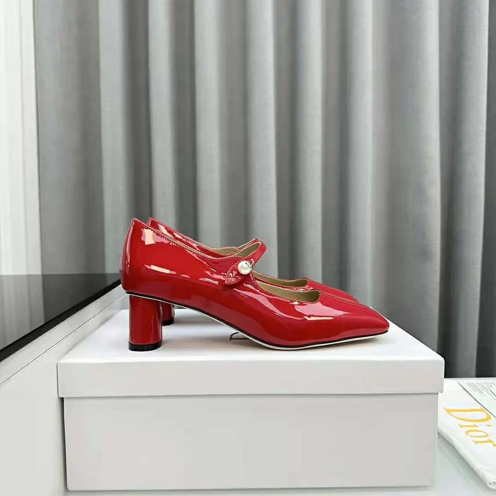 Dior Jolie Dior Pump Amaryllis Red Patent Calfskin for Women