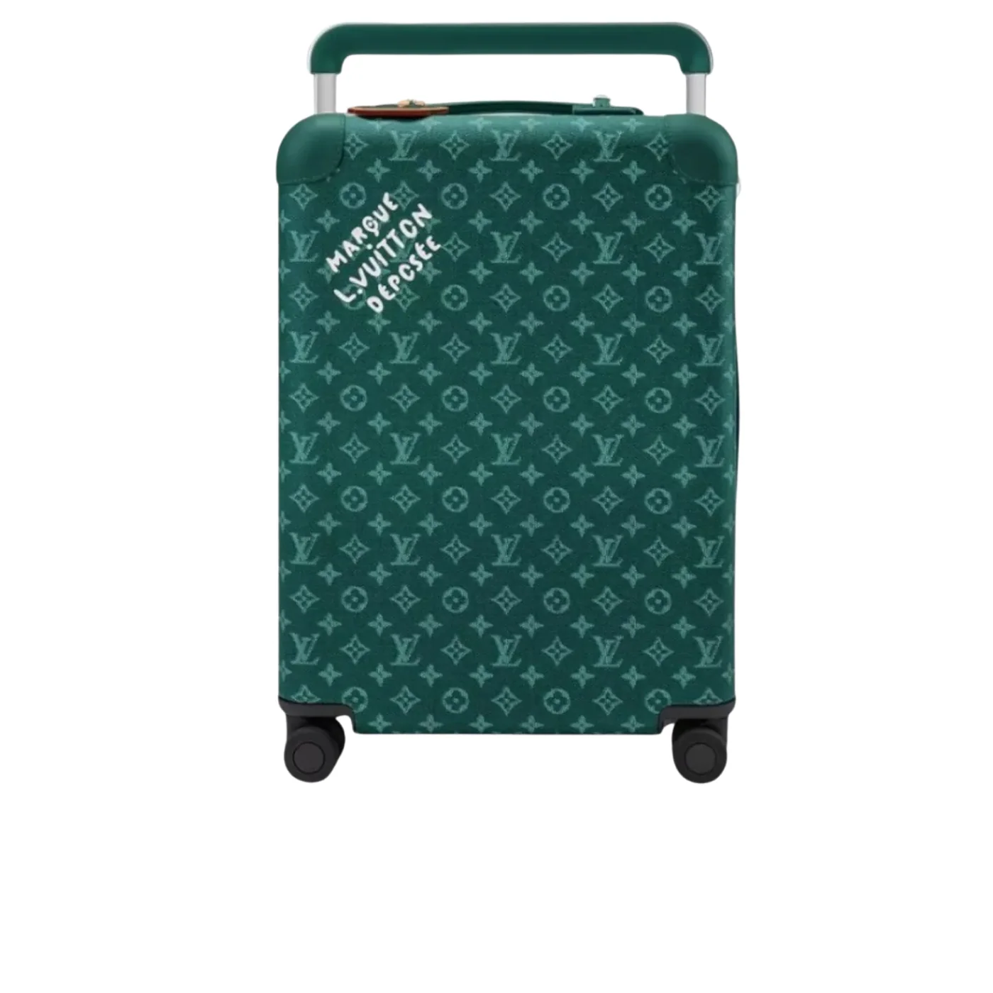 Louis Vuitton Horizon 55 Suitcase in Green Silver Hardware Louis Vuitton Horizon 55 Suitcase in Green Silver Hardware