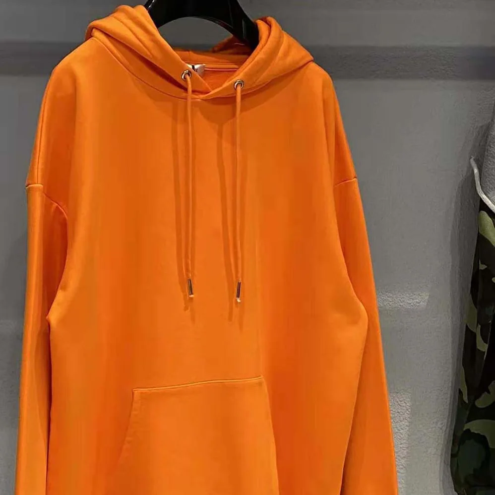 Celine Loose Sweatshirt in Cotton Fleece for Women in Orange Celine Loose Sweatshirt in Cotton Fleece for Women in Orange