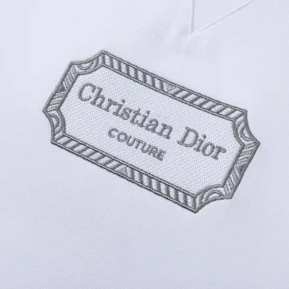 Dior Christian Dior Couture Sweatshirt White Cotton Fleece for Men Dior Christian Dior Couture Sweatshirt White Cotton Fleece for Men