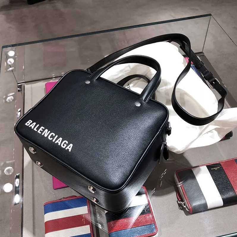 Balenciaga Triangle Square XS Hand and Shoulder Bag Calfskin for Women Balenciaga Triangle Square XS Hand and Shoulder Bag Calfskin for Women